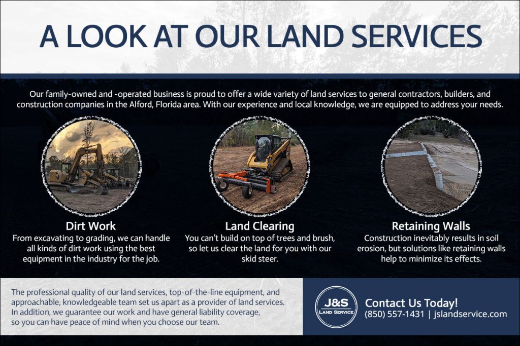 A Look at Our Land Services [infographic] | J&S Land Service